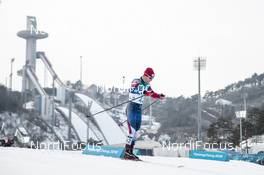 24.02.2018, Pyeongchang, Korea (KOR): Noah Hoffman (USA) - XXIII. Olympic Winter Games Pyeongchang 2018, cross-country, mass men,  Pyeongchang (KOR). www.nordicfocus.com. © Modica/NordicFocus. Every downloaded picture is fee-liable.
