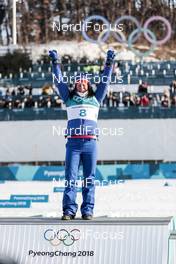 25.02.2018, Pyeongchang, Korea (KOR): Marit Bjoergen (NOR) - XXIII. Olympic Winter Games Pyeongchang 2018, cross-country, mass women,  Pyeongchang (KOR). www.nordicfocus.com. © Modica/NordicFocus. Every downloaded picture is fee-liable.