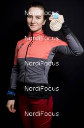 19.02.2018, Pyeongchang, Korea (KOR): Natalia Nepryaeva (RUS) - XXIII. Olympic Winter Games Pyeongchang 2018, cross-country, medals, Pyeongchang (KOR). www.nordicfocus.com. © Modica/NordicFocus. Every downloaded picture is fee-liable.
