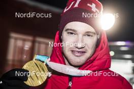 16.02.2018, Pyeongchang, Korea (KOR): Dario Cologna (SUI) - XXIII. Olympic Winter Games Pyeongchang 2018, cross-country, medals, Pyeong Chang (KOR). www.nordicfocus.com. © Modica/NordicFocus. Every downloaded picture is fee-liable.