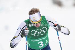 18.02.2018, Pyeongchang, Korea (KOR): Daniel Rickardsson (SWE) - XXIII. Olympic Winter Games Pyeongchang 2018, cross-country, 4x10km men,  Pyeongchang (KOR). www.nordicfocus.com. © Modica/NordicFocus. Every downloaded picture is fee-liable.