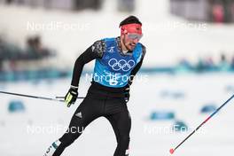 18.02.2018, Pyeongchang, Korea (KOR): Jonas Dobler (GER) - XXIII. Olympic Winter Games Pyeongchang 2018, cross-country, 4x10km men,  Pyeongchang (KOR). www.nordicfocus.com. © Modica/NordicFocus. Every downloaded picture is fee-liable.