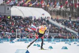 18.02.2018, Pyeongchang, Korea (KOR): Bernhard Tritscher (AUT) - XXIII. Olympic Winter Games Pyeongchang 2018, cross-country, 4x10km men,  Pyeongchang (KOR). www.nordicfocus.com. © Modica/NordicFocus. Every downloaded picture is fee-liable.
