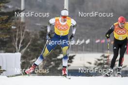 18.02.2018, Pyeongchang, Korea (KOR): Marcus Hellner (SWE) - XXIII. Olympic Winter Games Pyeongchang 2018, cross-country, 4x10km men,  Pyeongchang (KOR). www.nordicfocus.com. © Modica/NordicFocus. Every downloaded picture is fee-liable.