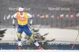 18.02.2018, Pyeongchang, Korea (KOR): Marcus Hellner (SWE) - XXIII. Olympic Winter Games Pyeongchang 2018, cross-country, 4x10km men,  Pyeongchang (KOR). www.nordicfocus.com. © Modica/NordicFocus. Every downloaded picture is fee-liable.