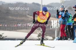 18.02.2018, Pyeongchang, Korea (KOR): Alexey Chervotkin (RUS) - XXIII. Olympic Winter Games Pyeongchang 2018, cross-country, 4x10km men,  Pyeongchang (KOR). www.nordicfocus.com. © Modica/NordicFocus. Every downloaded picture is fee-liable.