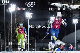 17.02.2018, Pyeongchang, Korea (KOR): Anna Haag (SWE) - XXIII. Olympic Winter Games Pyeongchang 2018, cross-country, 4x5km women, Pyeongchang (KOR). www.nordicfocus.com. © Modica/NordicFocus. Every downloaded picture is fee-liable.