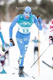 11.02.2018, Pyeongchang, Korea (KOR): Francesco  De Fabiani (ITA) - XXIII. Olympic Winter Games Pyeongchang 2018, cross-country, skiathlon men, Pyeongchang (KOR). www.nordicfocus.com. © Modica/NordicFocus. Every downloaded picture is fee-liable.