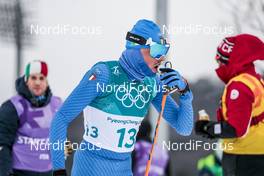 11.02.2018, Pyeongchang, Korea (KOR): Francesco  De Fabiani (ITA) - XXIII. Olympic Winter Games Pyeongchang 2018, cross-country, skiathlon men, Pyeongchang (KOR). www.nordicfocus.com. © Modica/NordicFocus. Every downloaded picture is fee-liable.