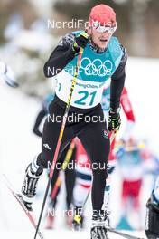 11.02.2018, Pyeongchang, Korea (KOR): Lucas Boegl (GER) - XXIII. Olympic Winter Games Pyeongchang 2018, cross-country, skiathlon men, Pyeongchang (KOR). www.nordicfocus.com. © Modica/NordicFocus. Every downloaded picture is fee-liable.