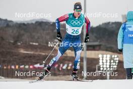 11.02.2018, Pyeongchang, Korea (KOR): Erik Bjornsen (USA) - XXIII. Olympic Winter Games Pyeongchang 2018, cross-country, skiathlon men, Pyeongchang (KOR). www.nordicfocus.com. © Modica/NordicFocus. Every downloaded picture is fee-liable.