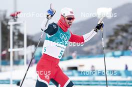 11.02.2018, Pyeongchang, Korea (KOR): Hans Christer Holund (NOR) - XXIII. Olympic Winter Games Pyeongchang 2018, cross-country, skiathlon men, Pyeongchang (KOR). www.nordicfocus.com. © Modica/NordicFocus. Every downloaded picture is fee-liable.