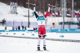11.02.2018, Pyeongchang, Korea (KOR): Simen Hegstad Krueger (NOR) - XXIII. Olympic Winter Games Pyeongchang 2018, cross-country, skiathlon men, Pyeongchang (KOR). www.nordicfocus.com. © Modica/NordicFocus. Every downloaded picture is fee-liable.