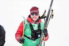 11.02.2018, Pyeongchang, Korea (KOR): SUI Coach   - XXIII. Olympic Winter Games Pyeongchang 2018, cross-country, skiathlon men, Pyeongchang (KOR). www.nordicfocus.com. © Modica/NordicFocus. Every downloaded picture is fee-liable.