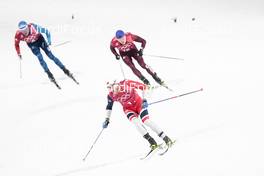 21.02.2018, Pyeongchang, Korea (KOR): Martin Johnsrud Sundby (NOR), Denis Spitsov (RUS), (l-r)  - XXIII. Olympic Winter Games Pyeongchang 2018, cross-country, team sprint,  Pyeongchang (KOR). www.nordicfocus.com. © Modica/NordicFocus. Every downloaded picture is fee-liable.