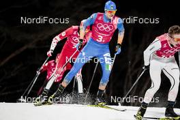 21.02.2018, Pyeongchang, Korea (KOR): Len Valjas (CAN), Dietmar Noeckler (ITA), (l-r)  - XXIII. Olympic Winter Games Pyeongchang 2018, cross-country, team sprint,  Pyeongchang (KOR). www.nordicfocus.com. © Modica/NordicFocus. Every downloaded picture is fee-liable.
