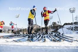 22.02.2018, Pyeongchang, Korea (KOR): Salomon Technicians testing   - XXIII. Olympic Winter Games Pyeongchang 2018, cross-country, team sprint,  Pyeongchang (KOR). www.nordicfocus.com. © Modica/NordicFocus. Every downloaded picture is fee-liable.