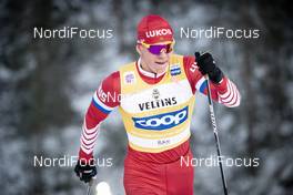 25.11.2018, Ruka, Finland (FIN): Alexander Bolshunov (RUS) - FIS world cup cross-country, 15km men, Ruka (FIN). www.nordicfocus.com. © Modica/NordicFocus. Every downloaded picture is fee-liable.