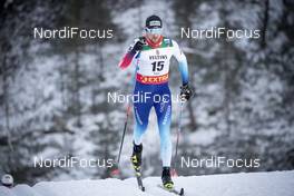 25.11.2018, Ruka, Finland (FIN): Ueli Schnider (SUI) - FIS world cup cross-country, 15km men, Ruka (FIN). www.nordicfocus.com. © Modica/NordicFocus. Every downloaded picture is fee-liable.