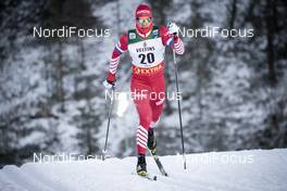25.11.2018, Ruka, Finland (FIN): Ivan Yakimushkin (RUS) - FIS world cup cross-country, 15km men, Ruka (FIN). www.nordicfocus.com. © Modica/NordicFocus. Every downloaded picture is fee-liable.