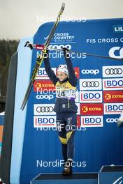 30.11.2018, Lillehammer, Norway (NOR): Stina Nilsson (SWE) - FIS world cup cross-country, individual sprint, Lillehammer (NOR). www.nordicfocus.com. © Modica/NordicFocus. Every downloaded picture is fee-liable.