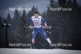 30.11.2018, Lillehammer, Norway (NOR): Andrew Young (GBR) - FIS world cup cross-country, individual sprint, Lillehammer (NOR). www.nordicfocus.com. © Modica/NordicFocus. Every downloaded picture is fee-liable.