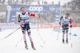 02.12.2018, Lillehammer, Norway (NOR): Didrik Toenseth (NOR), Sjur Roethe (NOR), (l-r)  - FIS world cup cross-country, pursuit men, Lillehammer (NOR). www.nordicfocus.com. © Modica/NordicFocus. Every downloaded picture is fee-liable.