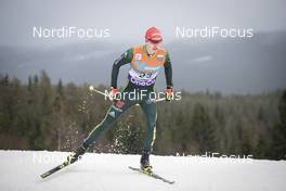02.12.2018, Lillehammer, Norway (NOR): Florian Notz (GER) - FIS world cup cross-country, 15km men, Lillehammer (NOR). www.nordicfocus.com. © Modica/NordicFocus. Every downloaded picture is fee-liable.