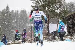 02.12.2018, Lillehammer, Norway (NOR): Toni Livers (SUI) - FIS world cup cross-country, pursuit men, Lillehammer (NOR). www.nordicfocus.com. © Modica/NordicFocus. Every downloaded picture is fee-liable.