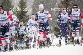 02.12.2018, Lillehammer, Norway (NOR): Martin Johnsrud Sundby (NOR), Johannes Hoesflot Klaebo (NOR), (l-r)  - FIS world cup cross-country, pursuit men, Lillehammer (NOR). www.nordicfocus.com. © Modica/NordicFocus. Every downloaded picture is fee-liable.