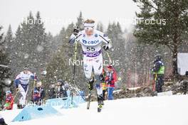 02.12.2018, Lillehammer, Norway (NOR): Bjoern Sandstroem (SWE) - FIS world cup cross-country, pursuit men, Lillehammer (NOR). www.nordicfocus.com. © Modica/NordicFocus. Every downloaded picture is fee-liable.