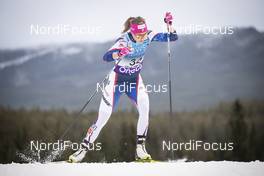 01.12.2018, Lillehammer, Norway (NOR): Sadie Bjornsen (USA) - FIS world cup cross-country, 10km women, Lillehammer (NOR). www.nordicfocus.com. © Modica/NordicFocus. Every downloaded picture is fee-liable.
