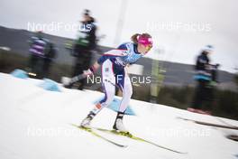 01.12.2018, Lillehammer, Norway (NOR): Sadie Bjornsen (USA) - FIS world cup cross-country, 10km women, Lillehammer (NOR). www.nordicfocus.com. © Modica/NordicFocus. Every downloaded picture is fee-liable.