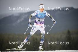 01.12.2018, Lillehammer, Norway (NOR): Ebba Andersson (SWE) - FIS world cup cross-country, 10km women, Lillehammer (NOR). www.nordicfocus.com. © Modica/NordicFocus. Every downloaded picture is fee-liable.