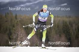 01.12.2018, Lillehammer, Norway (NOR): Katja Visnar (SLO) - FIS world cup cross-country, 10km women, Lillehammer (NOR). www.nordicfocus.com. © Modica/NordicFocus. Every downloaded picture is fee-liable.