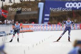 01.12.2018, Lillehammer, Norway (NOR): Laura Mononen (FIN), Kari Oeyre Slind (NOR) - FIS world cup cross-country, 10km women, Lillehammer (NOR). www.nordicfocus.com. © Tumashov /NordicFocus. Every downloaded picture is fee-liable.