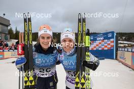 01.12.2018, Lillehammer, Norway (NOR): Ebba Andersson (SWE), Charlotte Kalla (SWE) - FIS world cup cross-country, 10km women, Lillehammer (NOR). www.nordicfocus.com. © Tumashov /NordicFocus. Every downloaded picture is fee-liable.