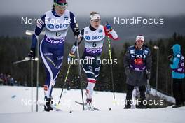 02.12.2018, Lillehammer, Norway (NOR): Krista Parmakoski (FIN), Ragnhild Haga (NOR), (l-r)  - FIS world cup cross-country, pursuit women, Lillehammer (NOR). www.nordicfocus.com. © Modica/NordicFocus. Every downloaded picture is fee-liable.