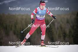 01.12.2018, Lillehammer, Norway (NOR): Evgenia Shapovalova (RUS) - FIS world cup cross-country, 10km women, Lillehammer (NOR). www.nordicfocus.com. © Modica/NordicFocus. Every downloaded picture is fee-liable.