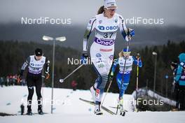 02.12.2018, Lillehammer, Norway (NOR): Anna Dyvik (SWE) - FIS world cup cross-country, pursuit women, Lillehammer (NOR). www.nordicfocus.com. © Modica/NordicFocus. Every downloaded picture is fee-liable.