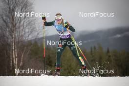 01.12.2018, Lillehammer, Norway (NOR): Antonia Fraebel (GER) - FIS world cup cross-country, 10km women, Lillehammer (NOR). www.nordicfocus.com. © Modica/NordicFocus. Every downloaded picture is fee-liable.