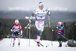 02.12.2018, Lillehammer, Norway (NOR): Charlotte Kalla (SWE) - FIS world cup cross-country, pursuit women, Lillehammer (NOR). www.nordicfocus.com. © Modica/NordicFocus. Every downloaded picture is fee-liable.