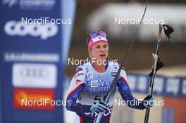 01.12.2018, Lillehammer, Norway (NOR): Jessica Diggins (USA) - FIS world cup cross-country, 10km women, Lillehammer (NOR). www.nordicfocus.com. © Tumashov /NordicFocus. Every downloaded picture is fee-liable.