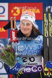 01.12.2018, Lillehammer, Norway (NOR): Ebba Andersson (SWE) - FIS world cup cross-country, 10km women, Lillehammer (NOR). www.nordicfocus.com. © Tumashov /NordicFocus. Every downloaded picture is fee-liable.
