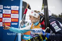 02.12.2018, Lillehammer, Norway (NOR): Therese Johaug (NOR) - FIS world cup cross-country, pursuit women, Lillehammer (NOR). www.nordicfocus.com. © Modica/NordicFocus. Every downloaded picture is fee-liable.