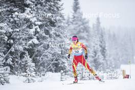 08.12.2018, Beitostolen, Norway (NOR): Xin Li (CHN) - FIS world cup cross-country, 15km women, Beitostolen (NOR). www.nordicfocus.com. © Modica/NordicFocus. Every downloaded picture is fee-liable.