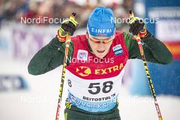 08.12.2018, Beitostolen, Norway (NOR): Lucas Boegl (GER) - FIS world cup cross-country, 30km men, Beitostolen (NOR). www.nordicfocus.com. © Modica/NordicFocus. Every downloaded picture is fee-liable.