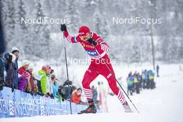 08.12.2018, Beitostolen, Norway (NOR): Alexander Bolshunov (RUS) - FIS world cup cross-country, 30km men, Beitostolen (NOR). www.nordicfocus.com. © Modica/NordicFocus. Every downloaded picture is fee-liable.