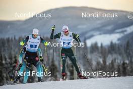 09.12.2018, Beitostolen, Norway (NOR): Renaud Jay (FRA), Thomas Bing (GER), (l-r)  - FIS world cup cross-country, 4x7.5km men, Beitostolen (NOR). www.nordicfocus.com. © Modica/NordicFocus. Every downloaded picture is fee-liable.
