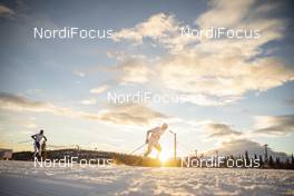 09.12.2018, Beitostolen, Norway (NOR): Daniel Rickardsson (SWE), Scott Patterson (USA), (l-r)  - FIS world cup cross-country, 4x7.5km men, Beitostolen (NOR). www.nordicfocus.com. © Modica/NordicFocus. Every downloaded picture is fee-liable.